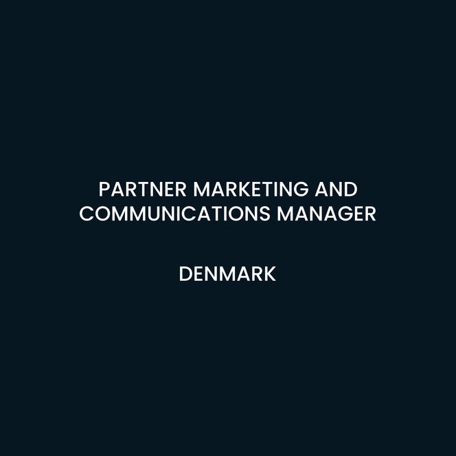Partner Marketing and Communications Manager